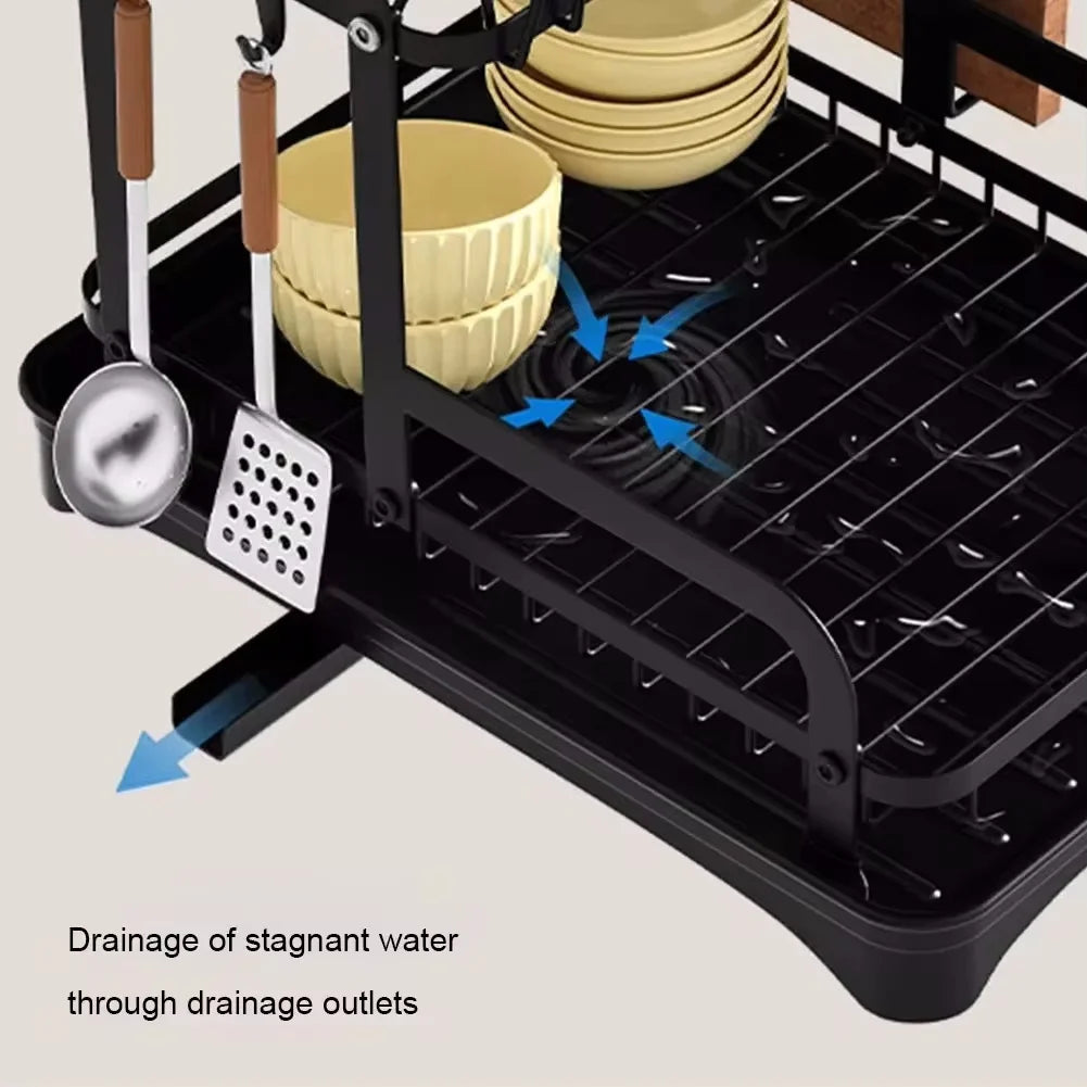 tier dish rack