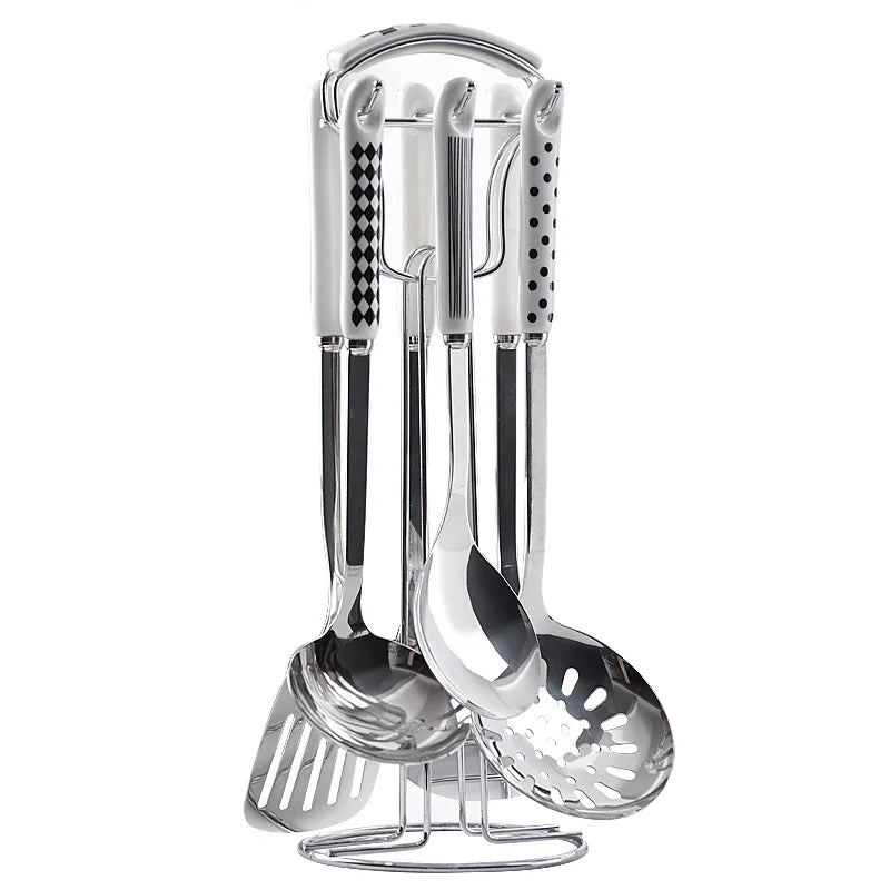 7pcs stainless steel spatula set