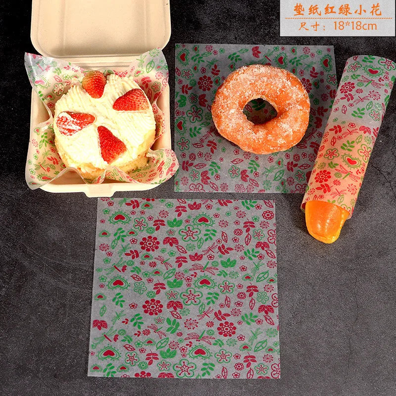 50pcs bento wax paper