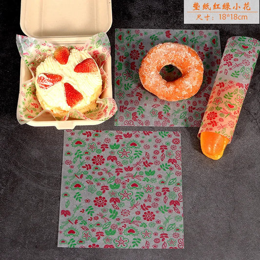 50pcs bento wax paper