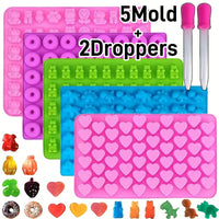 Gummy bear candy mold