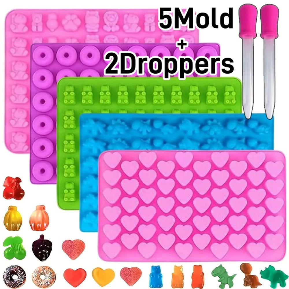 Gummy bear candy mold