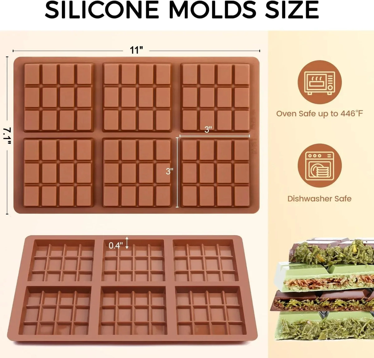 Food grade silicone baking tray