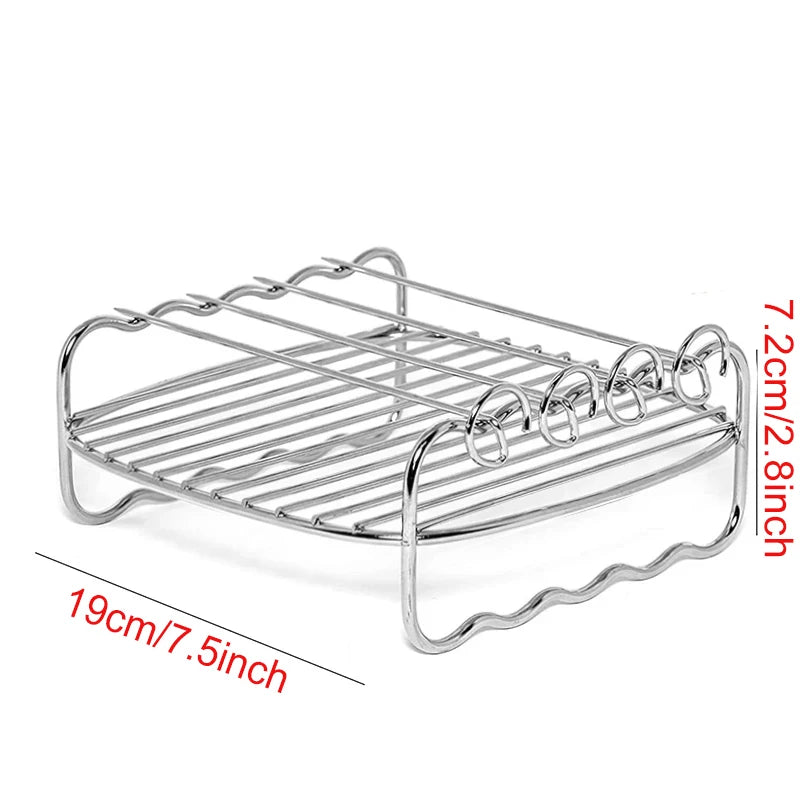 Air fryer baking rack