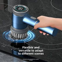 Multifunctional electric cleaning brush