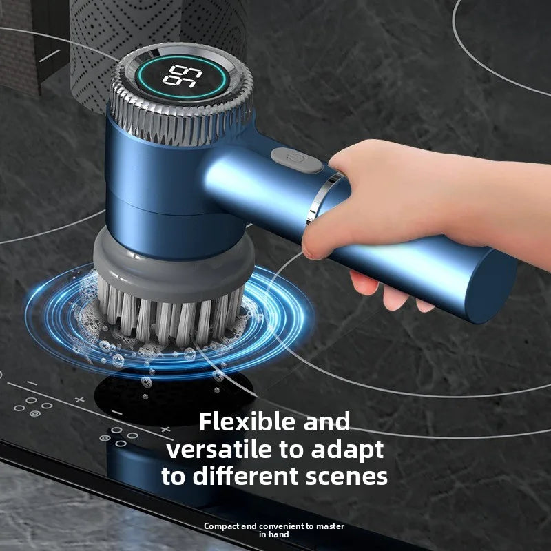 Multifunctional electric cleaning brush