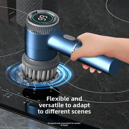 Multifunctional electric cleaning brush