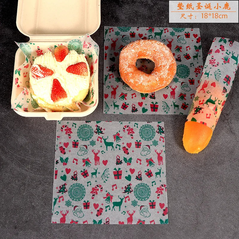 50pcs bento wax paper