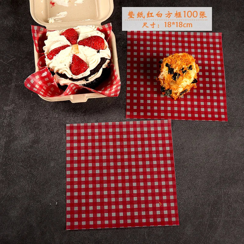 50pcs bento wax paper