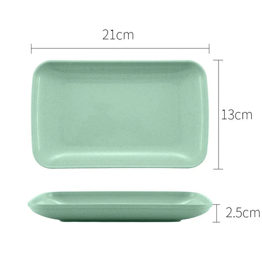 Wheat Straw Melamine Plate
