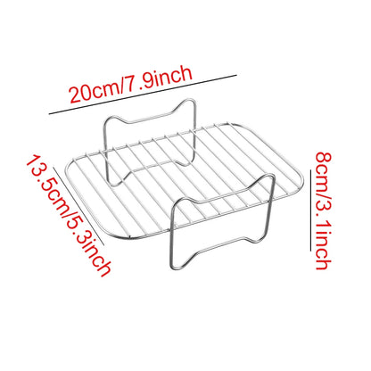 Air fryer baking rack