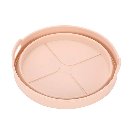 Foldable silicone air fryer liner