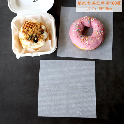 50pcs bento wax paper