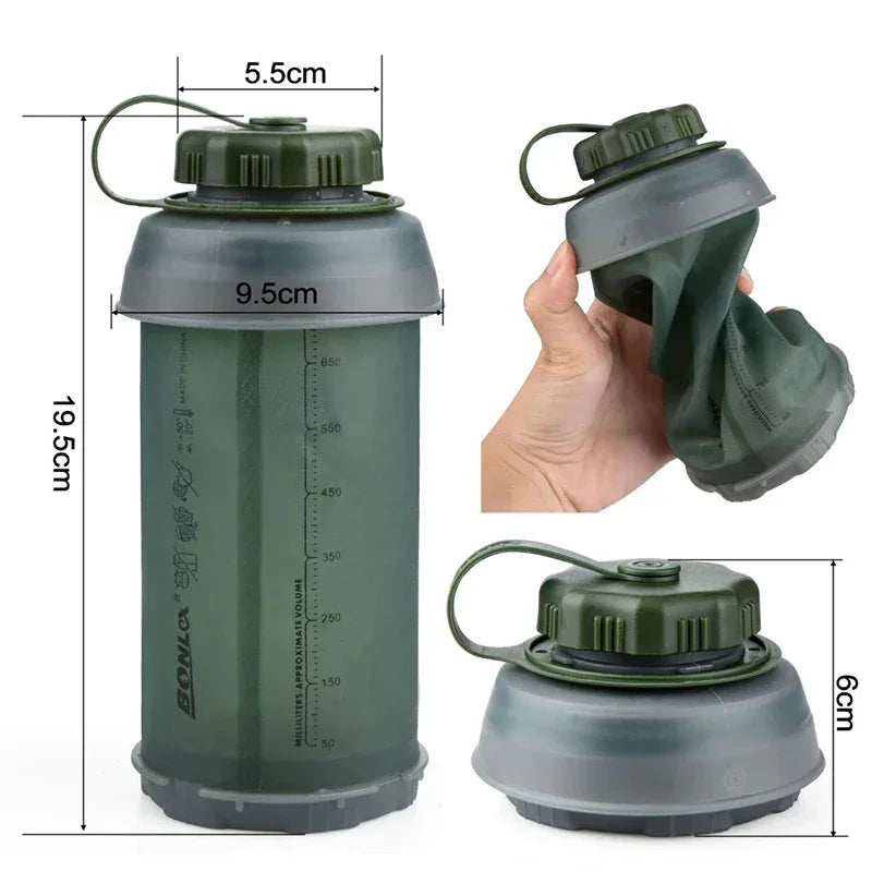 Portable water bottle