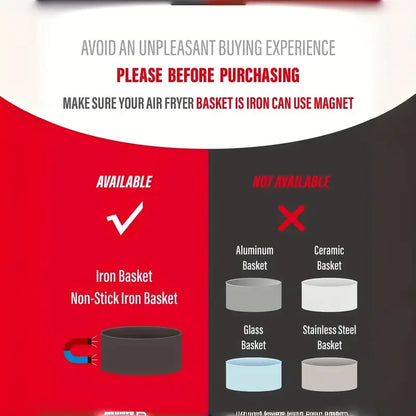 Air fryer magnet
