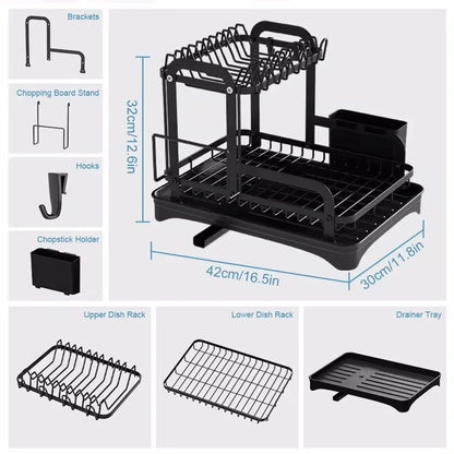 tier dish rack