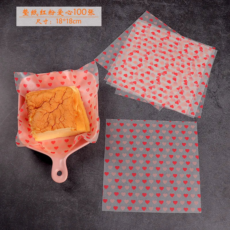 50pcs bento wax paper