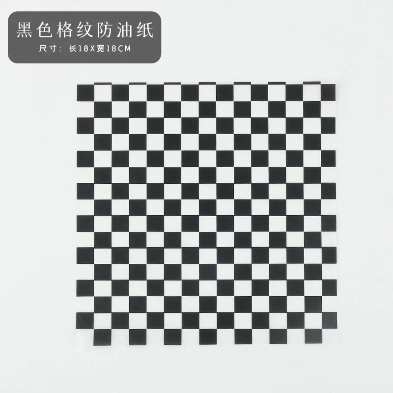 50pcs bento wax paper